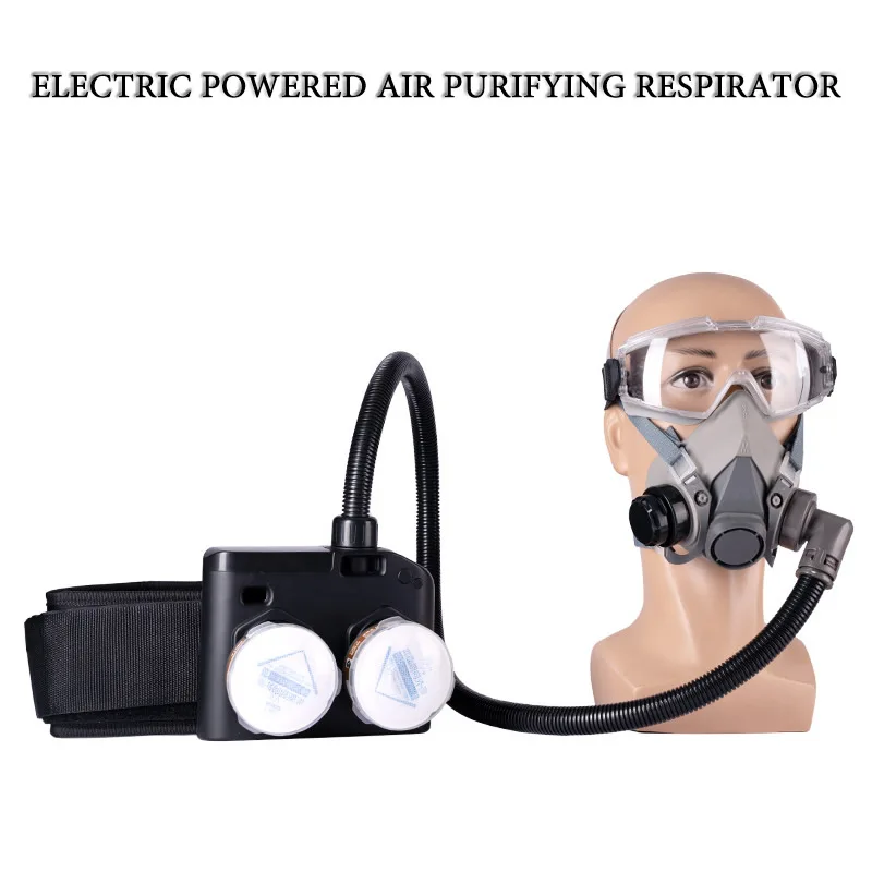 Air Purifying Chemical Respirator Electric Powered Mask Electric