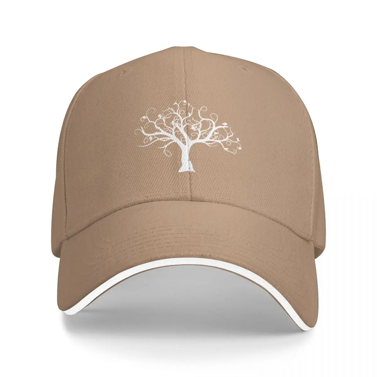 

Reality Glitch Mens White Tree of Gondor T-Shirt Bucket Hat Baseball Cap new hat golf hat Men's cap Women's