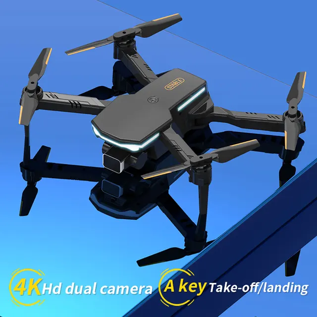 2022 New Mini Drone 4K Profesional HD Dual Camera WiFi Fpv RC Drone Helicopter 2.4GHz Obstacle Avoidanc Foldable Quadcopter Toys