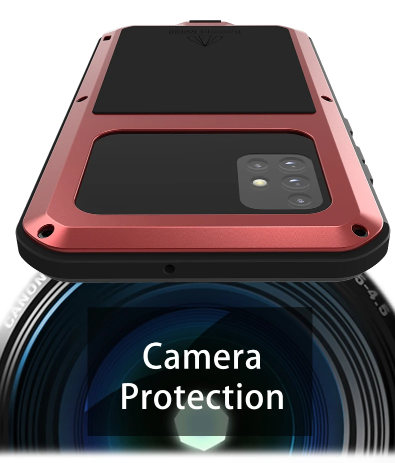 Shock Dirt Proof For Samsung Galaxy S23 S22 S21 S20 FE A53 A52 A72 A32 A51 A71 A42 A30 A50 A70 Case Resistant Metal Armor Cover- S8a9850a800bc4b8eaf1b440830c3fa1dY