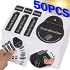 50PCS Dedust Absorber Sticker Cleaners Cleaning Tool for Watch Cellphone Computer Screen Protector Dust Removal Stickers 1