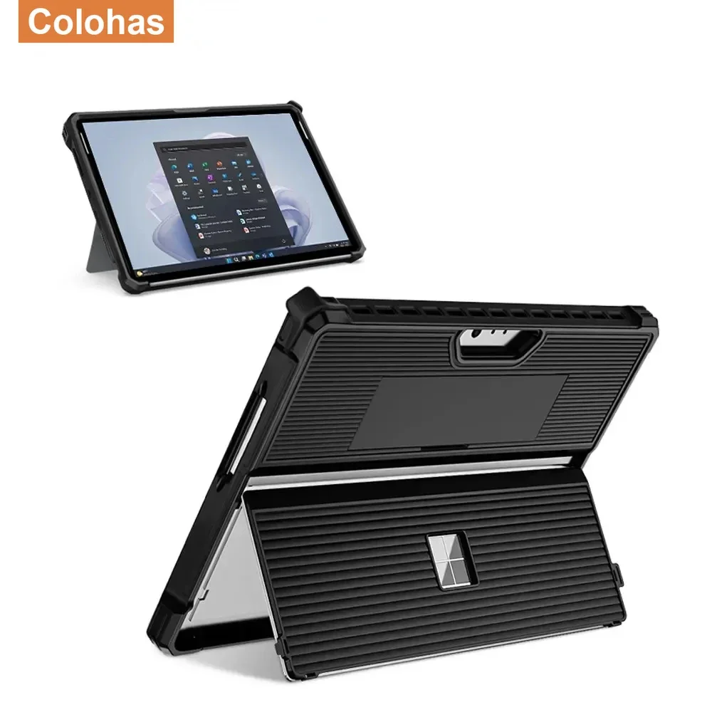 Custodia Protettiva Per Tablet Microsoft Surface Pro 8 9 Per Surface Pro 9 Custodia Protettiva Robusta All-In-One Con Cinturino A Mano