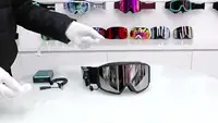 Электрические лыжные очки с магнитными линзами для сноуборда