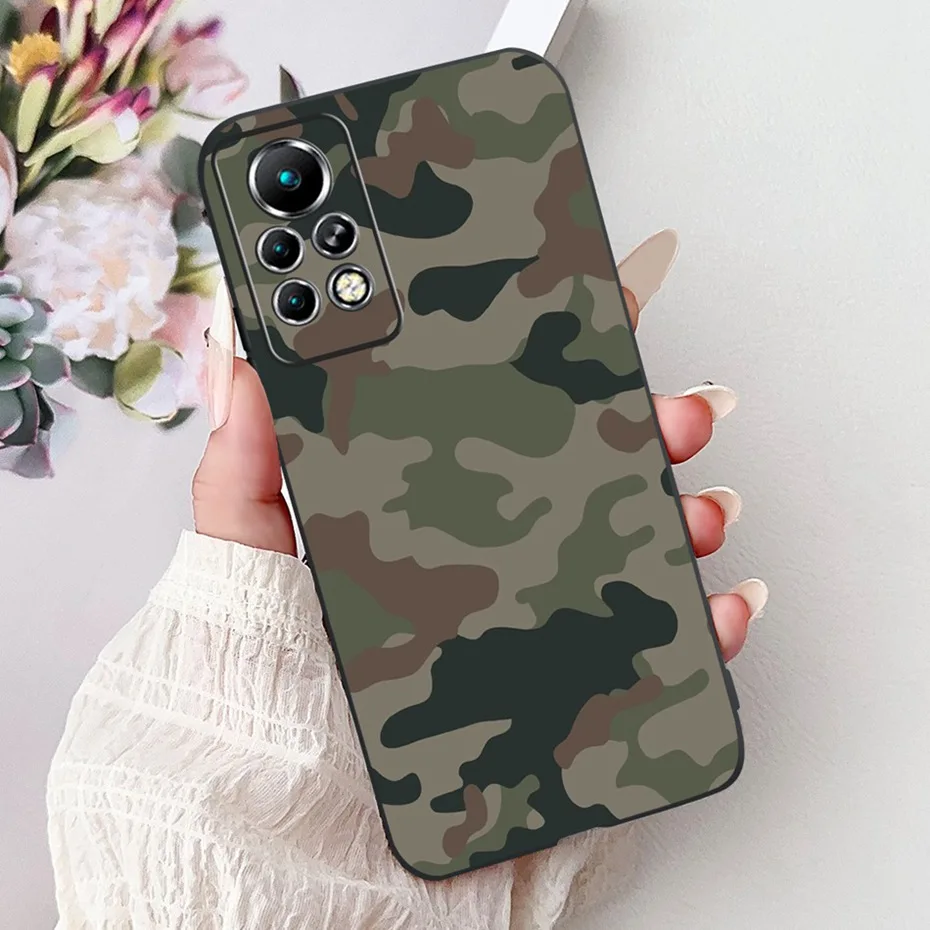 Sleek Black Silicone Soft Back Phone Case - New Design