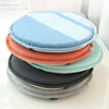 Round Chair Soft Cushion Anti-slip Round Sponge Solid Color Seat Cushion Home Kitchen Bar Stool Chair Cushion Home Textile 1
