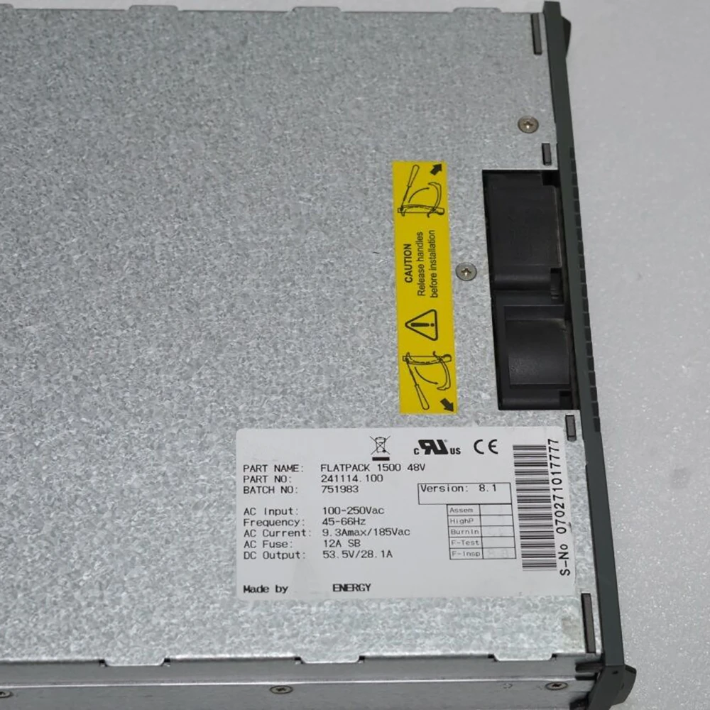1PCS For Eltek Communication Power Supply Module 241114.100 FLATPACK 1500 48V 8 1PCS For Eltek Communication Power Supply Module 241114.100 FLATPACK 1500 48V - Image 6