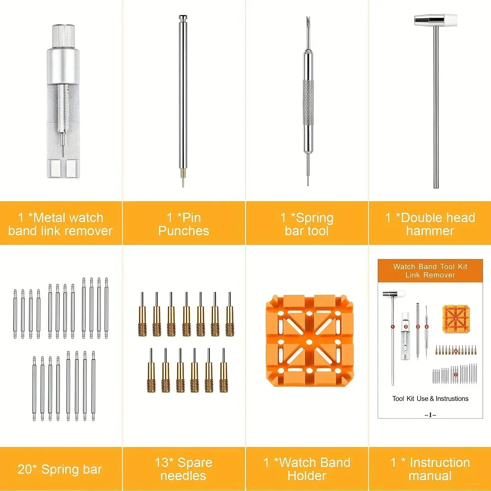39 قطعة/المجموعة أداة إزالة رابط الساعة ، مجموعة أ...