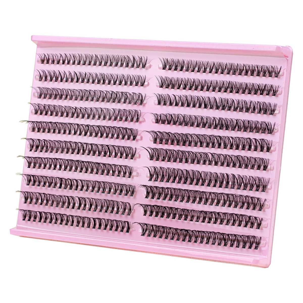 Fake Eyelashes Eyelash Set Lash Extension Kit Cluster Lashes Fluffy Eyelash Clusters Curl DIY Lash Extensions Super Thin Band Wispy Individual Lashes