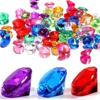 Pirate Treasure Jewels Acrylic Diamonds Gems 40/30/19MM Birthday Party Give Away Gifts For Children Toys Kinder Spielzeuge 1