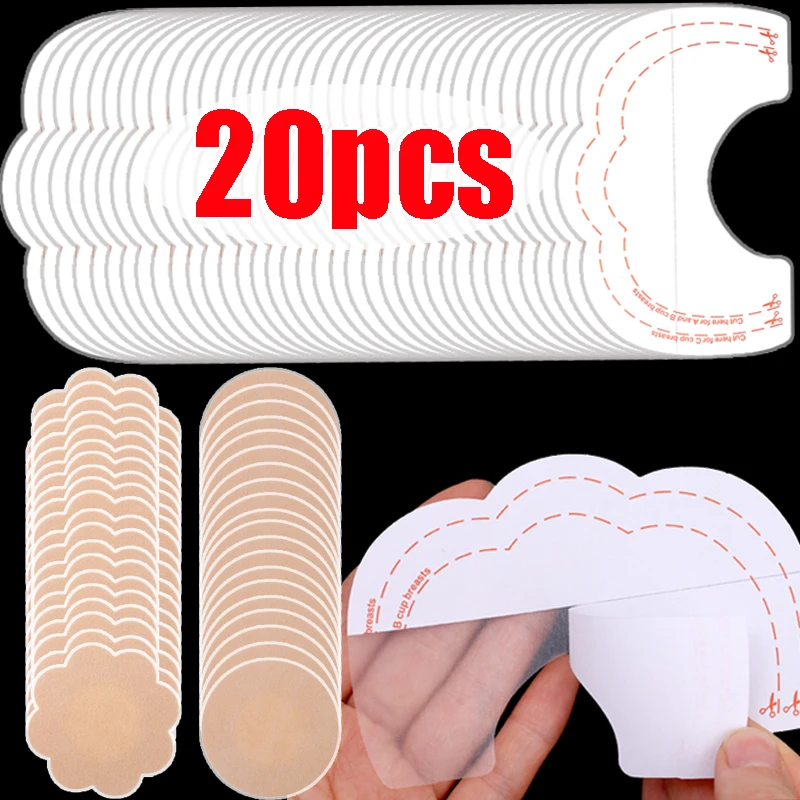 Clear Tape Sticker Chest Pull Tape Clear Self-adhesive Strapless Bra Chest Patch Disposable Lifting Seamless Invisible Underwear sticky bra,invisible stick on bra,breast sticker,silicone adhesive bra,body tape,disposable breast patch