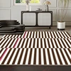 Light Luxury Black and White Striped Rug Modern Large Area Living Room Sofa Rugs Simple Bedroom Decor Carpet Home Room Carpets 4