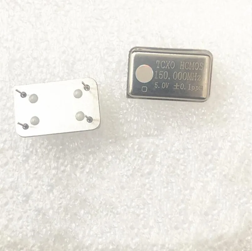 (1pcs) 150M 150MHZ 150.000MHZ 5V TCXO 직사각형 온도 보상 수정 발진기 DIP-4 고정밀 HCMOS 0.1PPM