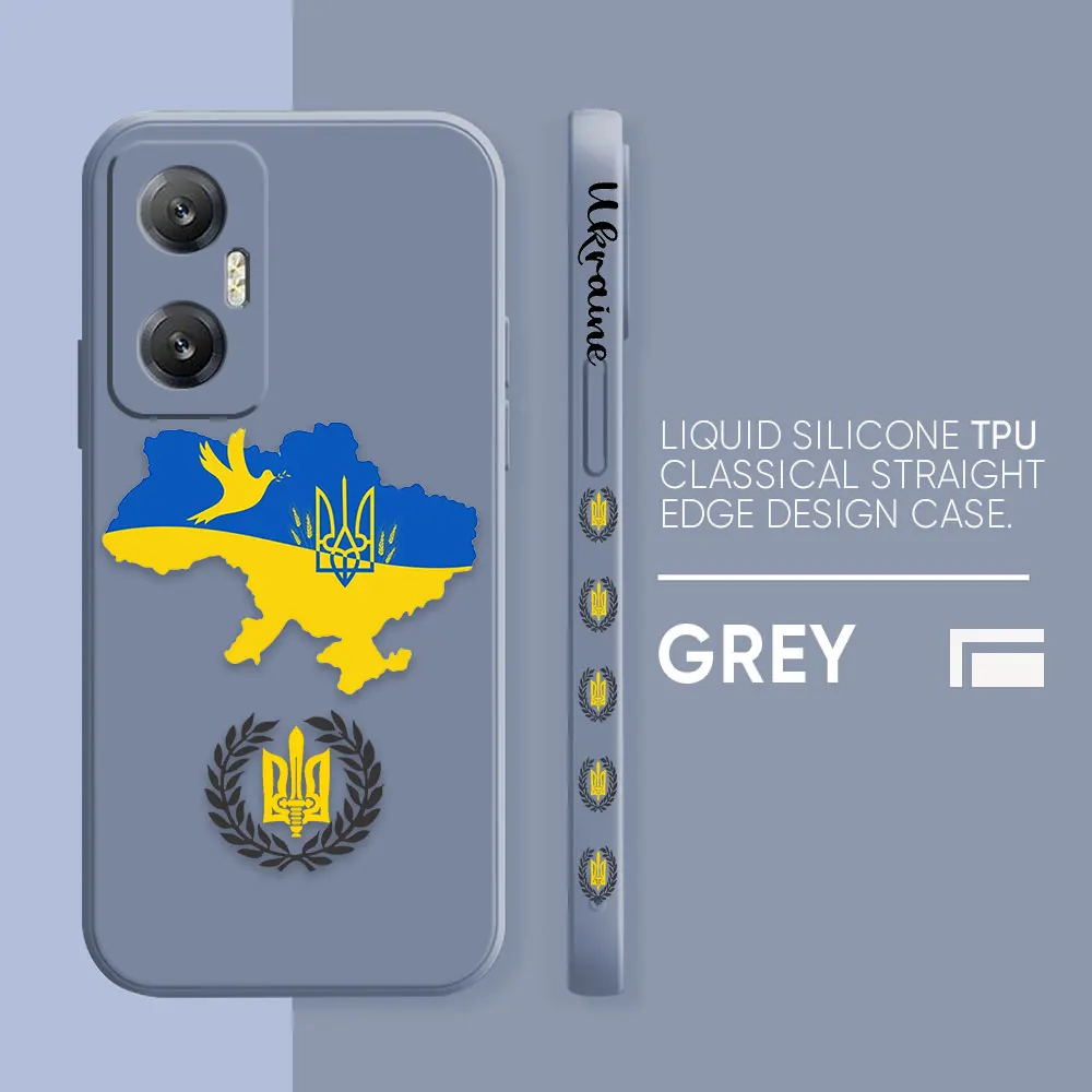 thumbnail image 1 of Phone Case For Infinix HOT 10 10S 11 11S 12 ZERO 20 X CAMON 16 PRO 5G Case Cover Funda Cqoue Shell Capa Flag Of Ukraine Insignia, 1 of 5