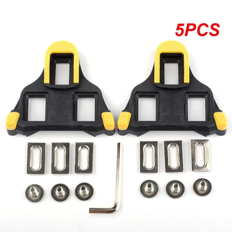 

5 шт., клипсы на педали для дорожного велосипеда
