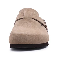 KIDMI New Women Clogs Slippers Suede Clogs Shoes Cork Footbed Men Clogs Slippers Outdoor Beach Slippers Support Dropshipping 2