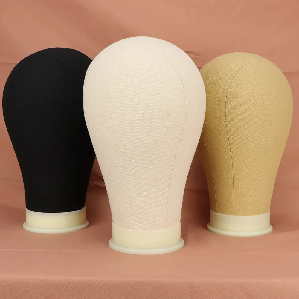 Mannequin Canvas Block Head Wig Stand wig stand wig stand holder wig head mannequin wig storage stand mannequin head holder mannequin head model wig supplies With Adjustable Mannequin Tripod Stand For Making