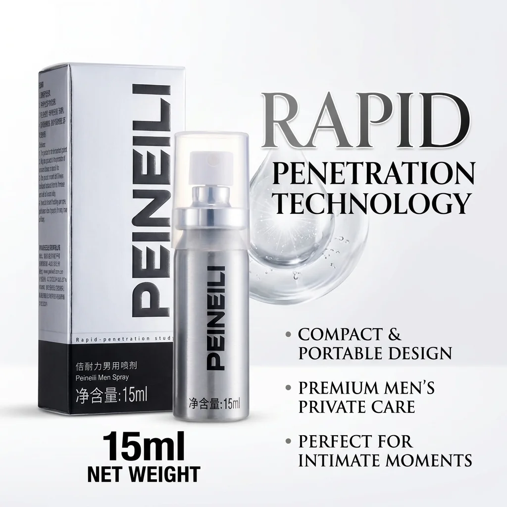 5PCS Peineili Sex Delay Spray for Men Male External Use Anti Premature Ejaculation Prolong 60 Minutes SEX Penis Enlargment 5