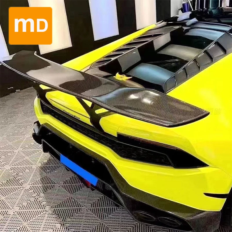 

Черный Задний спойлер из углеродного волокна типа DMC для Lamborghini LP580 LP610, модифицированный спойлер для хвостового крыла, обновленные автомобильные аксессуары