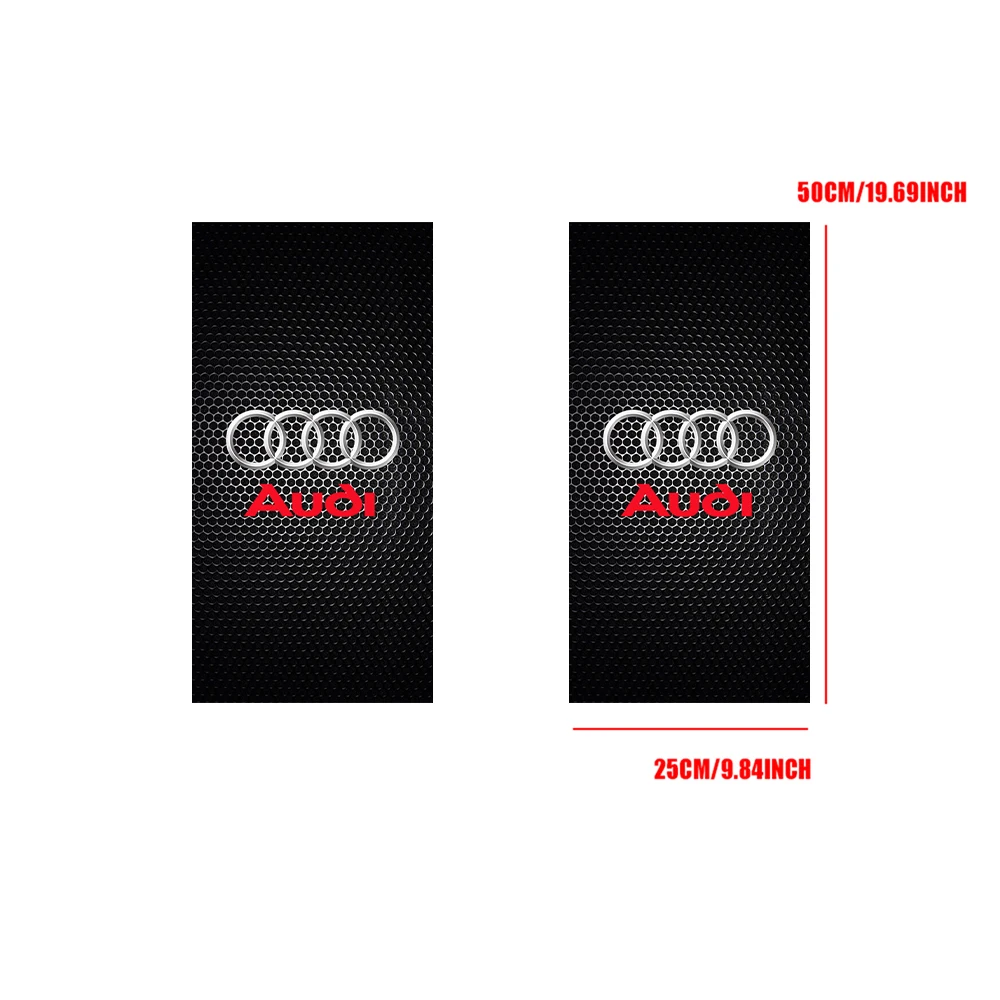 Sleek B-Pillar Center Column Cover PET Decals - Car Decoration Accessory