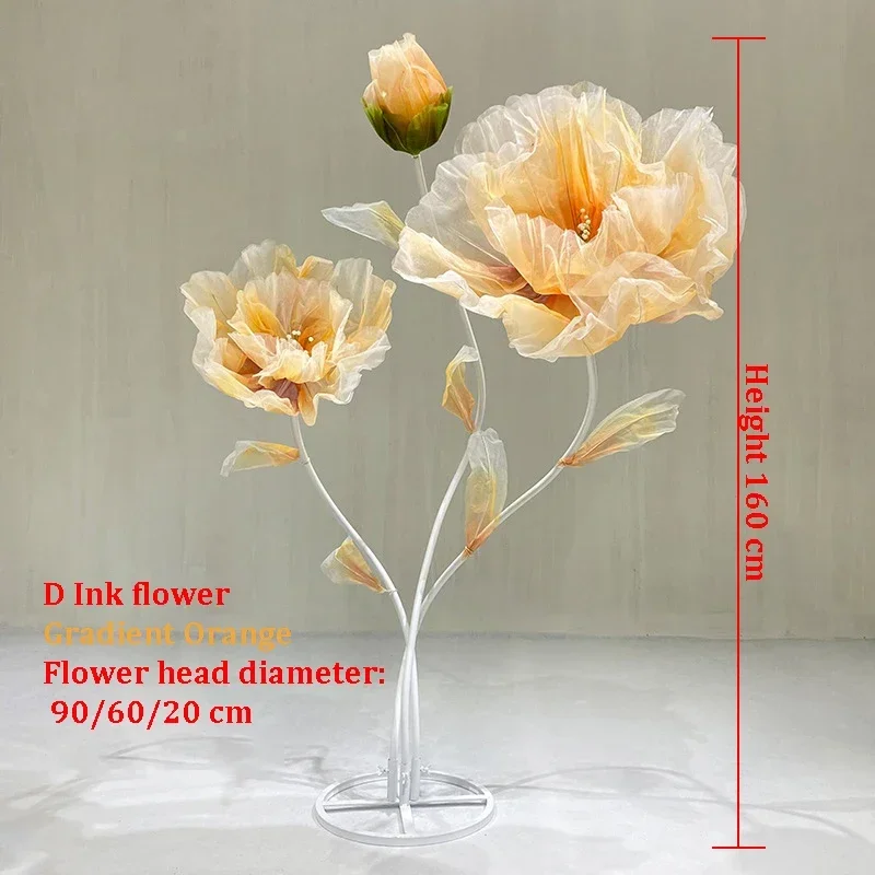 Große Hochzeit Bühne Seidenblume Künstliche Blumen Hochzeit Dekor Requisiten Straße Führen Blumen Fenster Layout Garten Dekoration – Detail 1