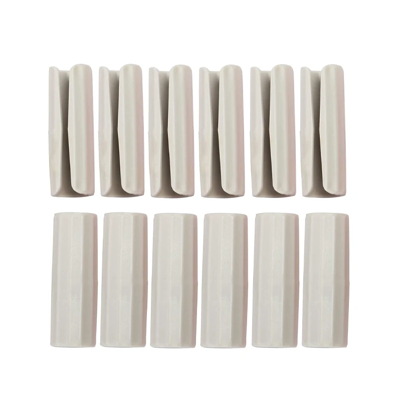 Slip-Resistant Bedsheet Clips - Strong Grip Mattress Fasteners, Set of 12