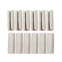 Slip-Resistant Bedsheet Clips - Strong Grip Mattress Fasteners, Set of 12 (12pcs Grey)