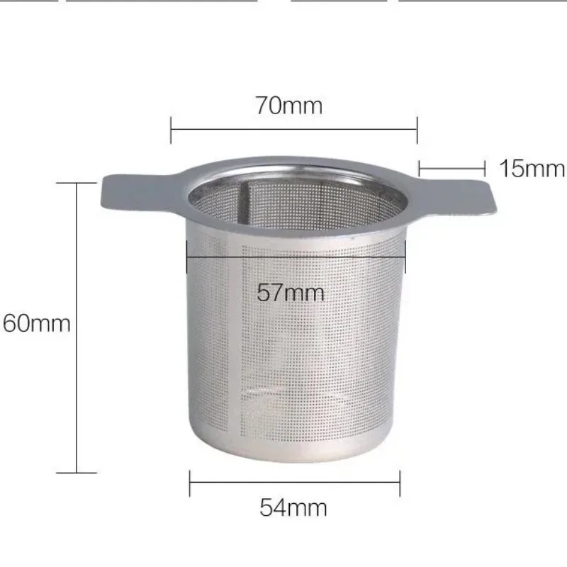 Tea Infuser Teaware Accessories Kitchen Tools Tea Leak Stainless Steel Infuser Teapot Tray Spice Strainer Herbal Filter