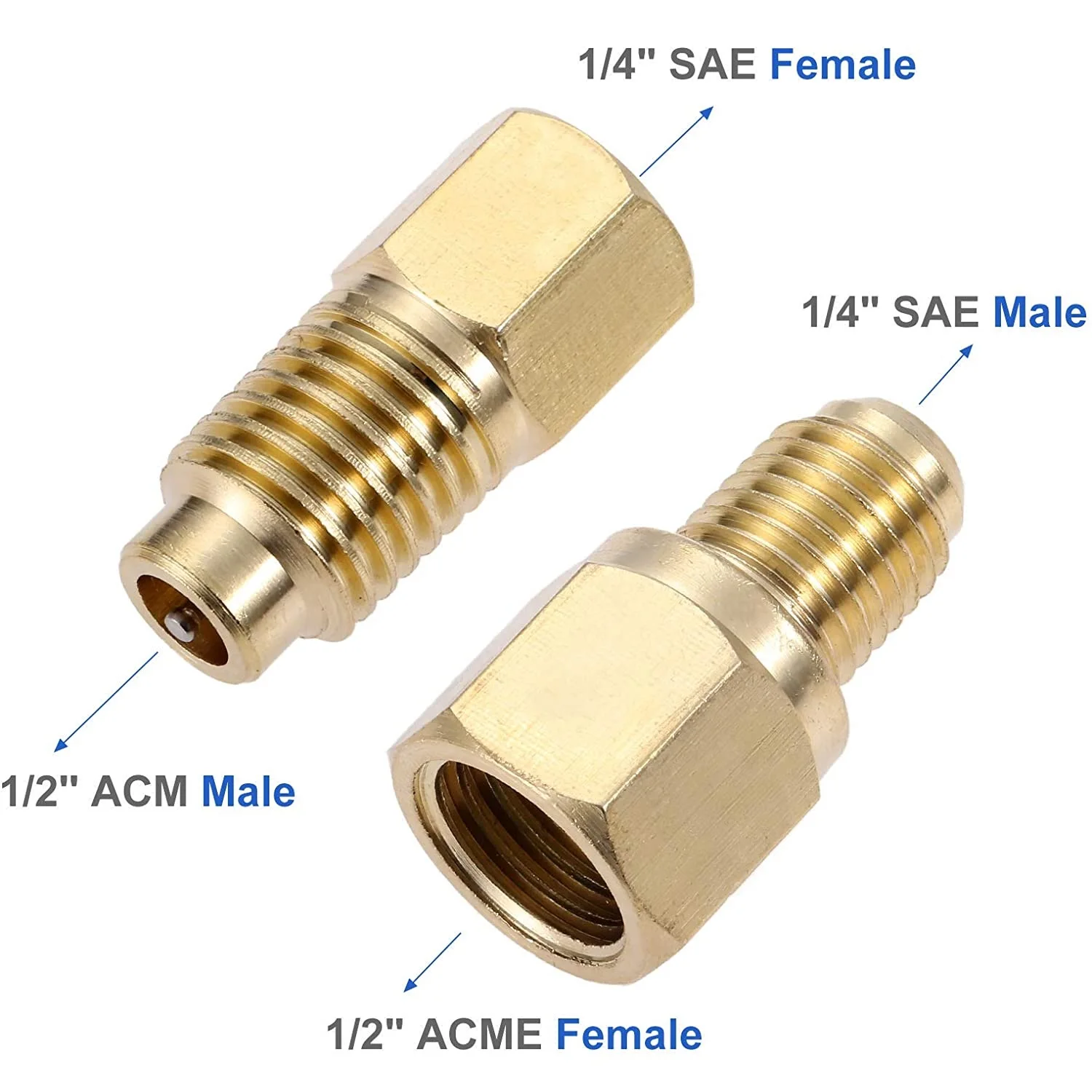 R12 R22-R134a ø ũ  ŰƮ,  ھ , 1/4 -1/2 , 1/4 SAE  X 1/2  Ʈ