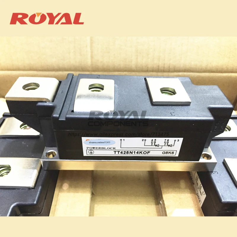 

TT425N16KOF TT425N18KOF TT425N14KOF TT425N12KOF NEW AND ORIGINAL THYRISTOR