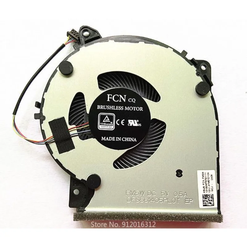Cooling Fan CPU Cooling Cooler Fan for ASUS VivoBook X509 X409U X509F X409F FL8700D FL8700 X509U X509FJ-FLX509F DFS561405PLOT FM5W