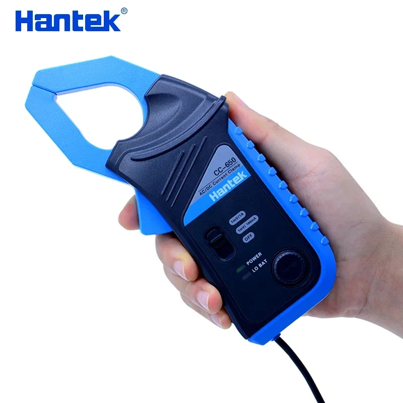 Hantek Automotive Diagnostic Oscilloscope Current Probe CC650 DC AC current clamp 5KHz 1A-DC 650A AC 500A