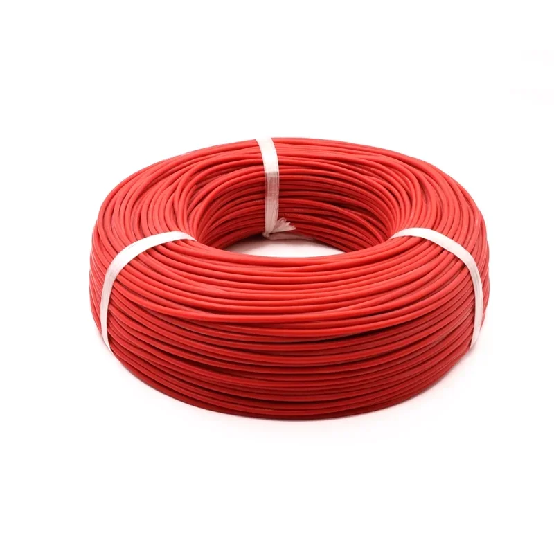 Premium Silicone Electrical Automotive Wire - Red, Multiple Gauges Available