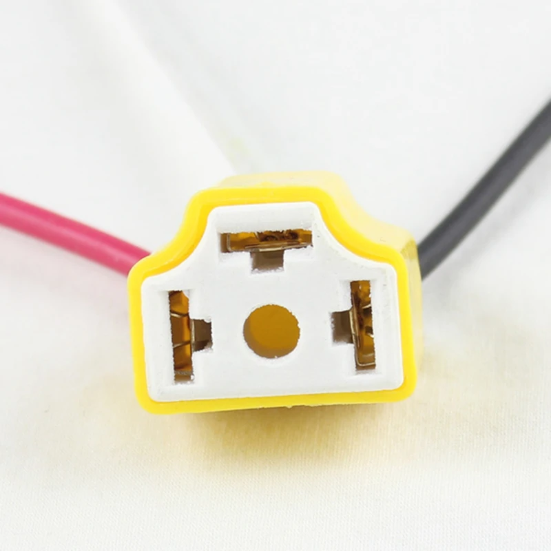 2pcs h4 9003 HB2 Ceramics led bulb holder for car headlight fog - Main Image