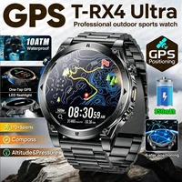 Nouvelle Montre Connectée GPS T-RX4 Ultra 2026 pour Hommes, Positionnement GPS 6 étoiles, Étanche 10 ATM, Batterie 850 mAh, Boussole, Plus de 170 Modes Sportifs 1