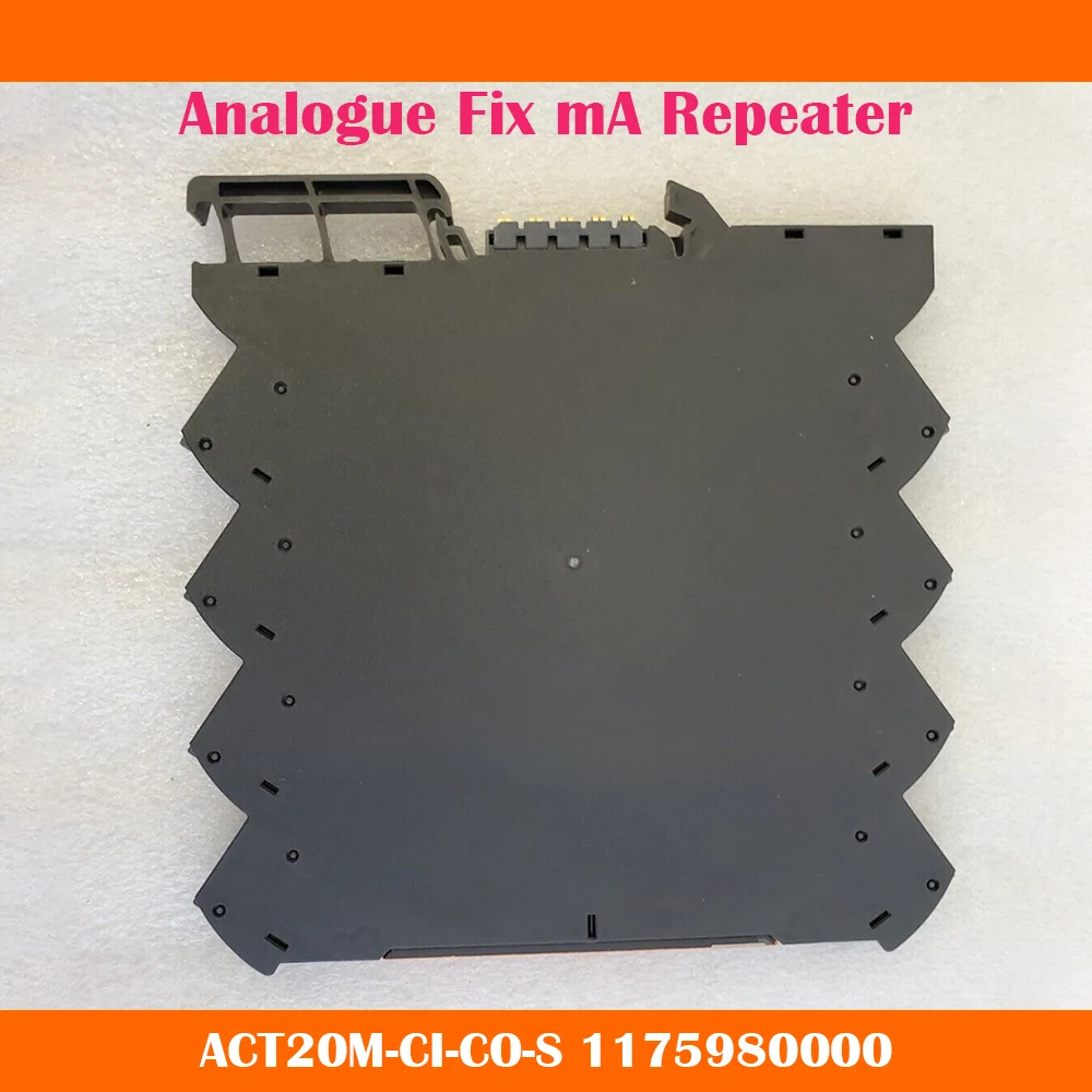 Act20M-Ci-Co-S 1175980000 Ripetitore Analogico Fix Ma 0/4... 20Ma Funziona Bene Nave Veloce Di Alta Qualità
