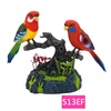Sound Voice Control Electric Bird Pet Toy Electric Simulation Induction Bird Cage Birdcage Kids Toy Gift Garden Ornaments 6