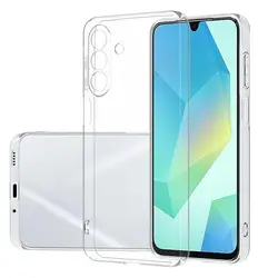 Clear Silicone Transparent Soft Back Cover Case - Samsung A07 5G (Clear Case)