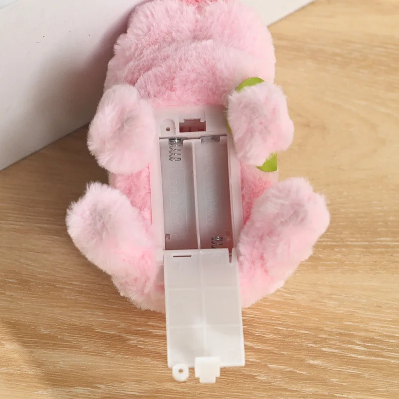 Cute Simulation Electric Plush Pull String Capybara Doll Toy Walking And Bark Electric Pet Baby Toddler Interactive Toys