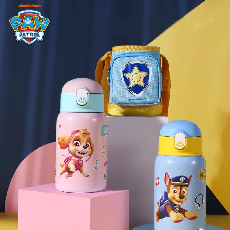 Paw Patrol Water Bottle Children Stainless Steel Portable Insulation Cup  Sports Water Cup Figures Girl Boys Gift Box Thermal Mug - AliExpress