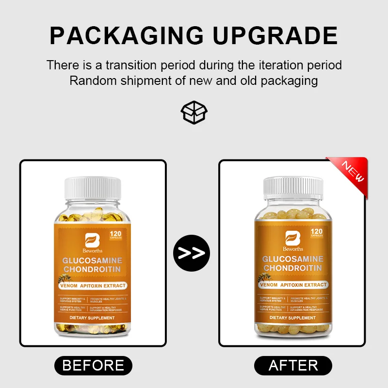 Bee Venom Extract Capsules Natural Bee Venom Extract Capsules Glucosamine Chondroitin Supplements