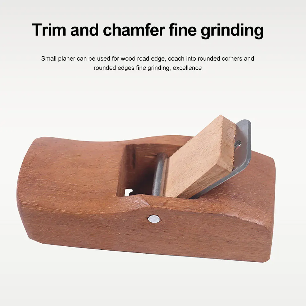 Woodworking Hand Tools Wood Trimming Tool Mahogany Hand Planer Carpenter Flat Planer Home Portable
