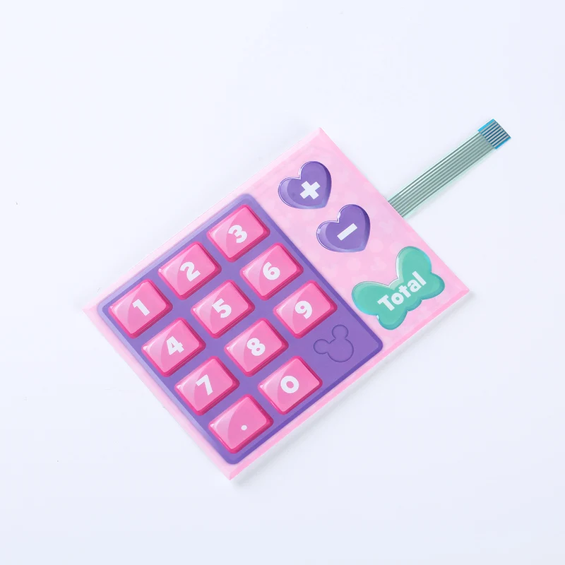 Factory LOW Price Keypad Keyboard Graphic Overlay,Membrane Switch Panel,Waterproof Membrane Panel