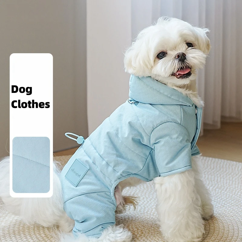 Small Dog Clothes Autumn And Winter Four Legs Cotton Clothes Teddy Dog small-dog-clothes-autumn-and-winter-four-legs-cotton-clothes-teddy-dog