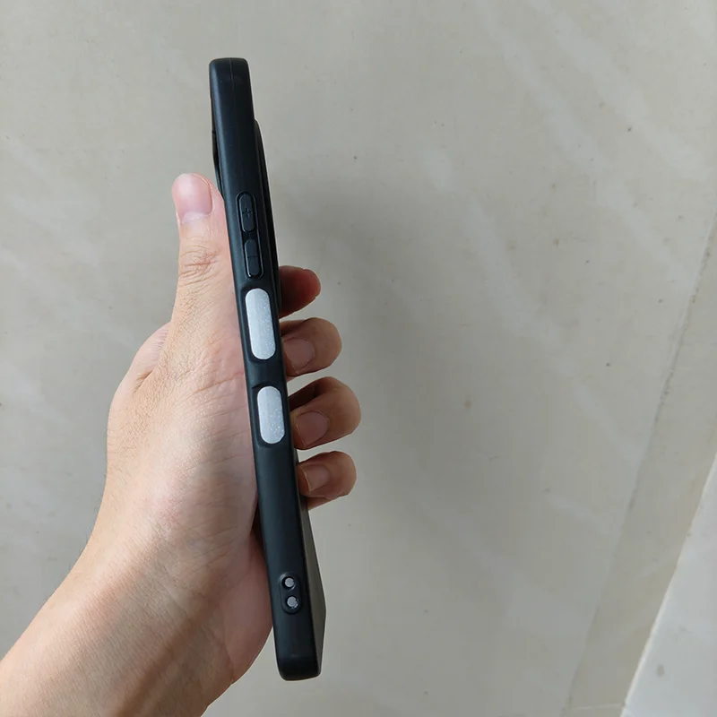 Enhanced Product Title:  
Soft Slim Black Matte Silicone Phone Case - TPU Back Cover