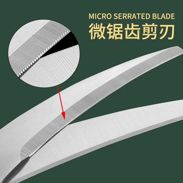 Rozsdamentes Acél Barbecue Steak Többcélú Olló Konyhai Háztartási Étterem Kényelmes Klip Ollók - Image 3