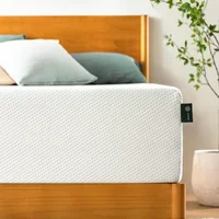 12 Inch Green Tea Memory Foam Mattress  New Version  King Fiberglass free  Medium Firm Feel Zoned Pressure Relief Certified 1