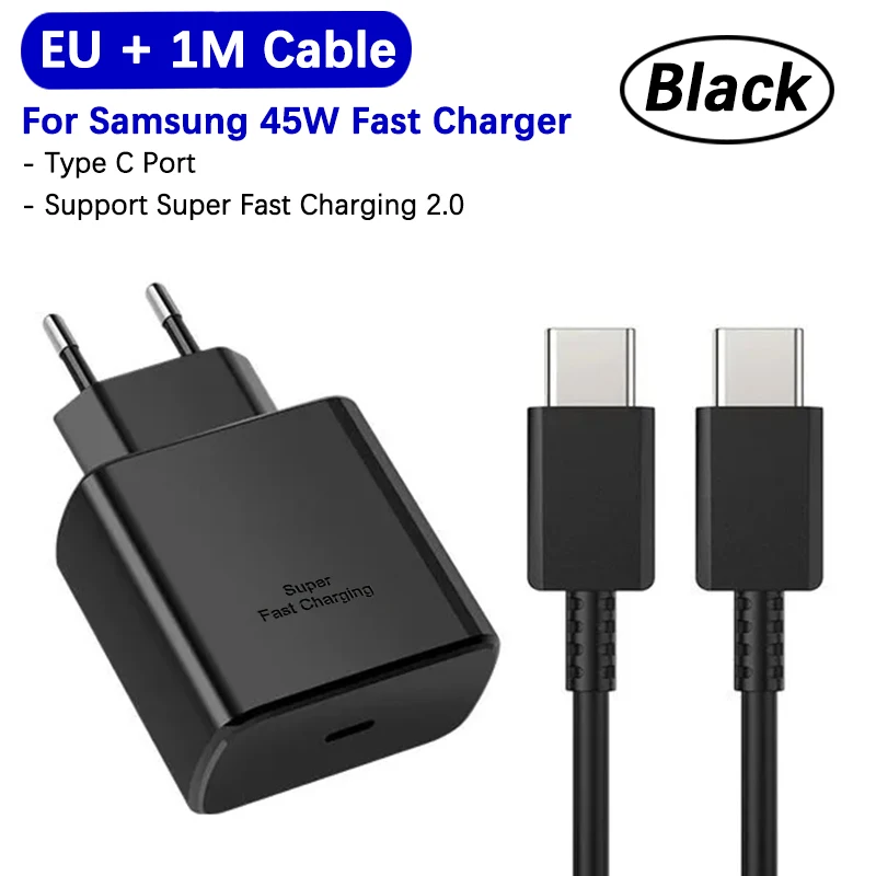 ตัวเลือกสินค้า อะแดปเตอร์ชาร์จเร็ว 45W Super Fast Charger สำหรับมือถือหลายรุ่น