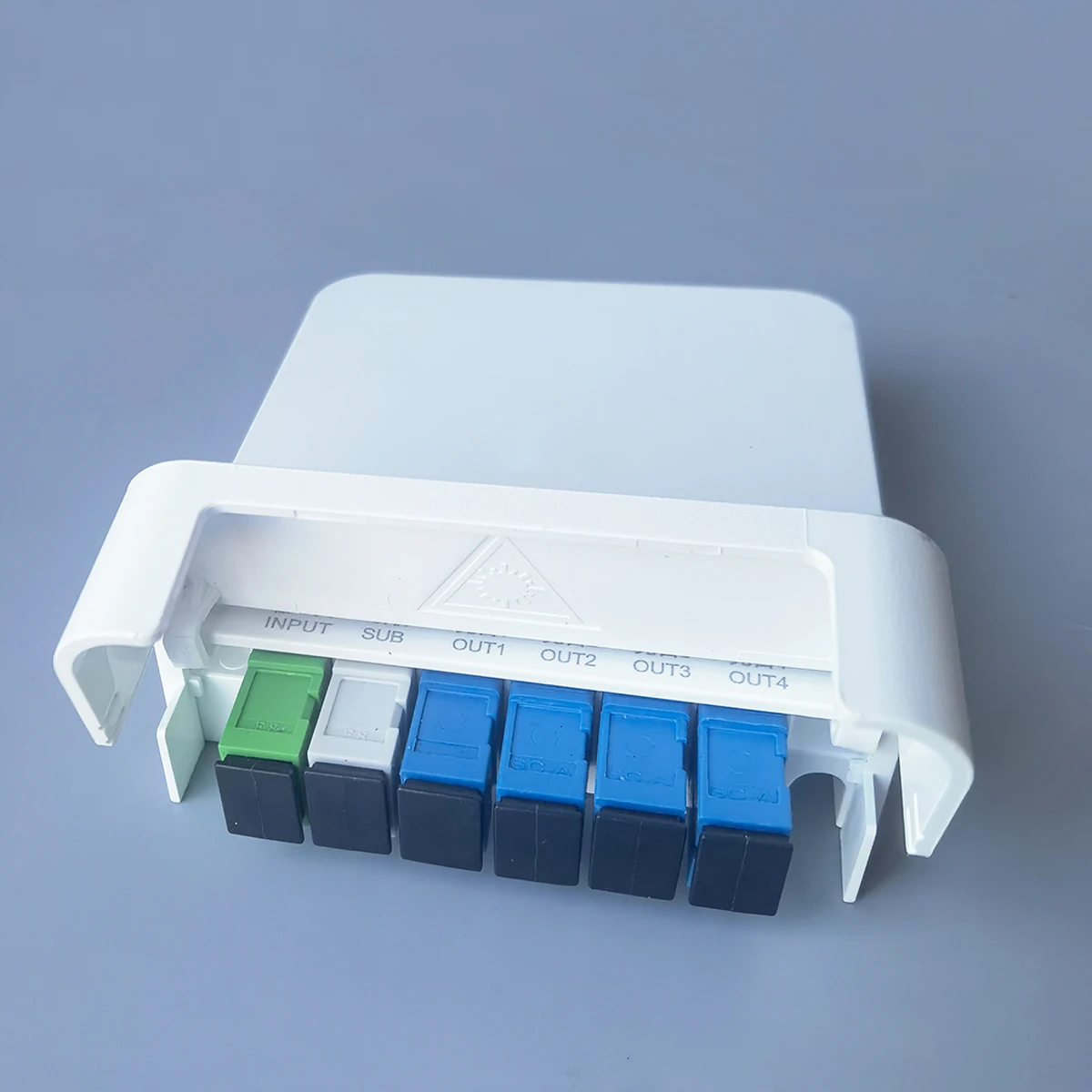 FTTR 2115 Fiber Optic Terminal Box Panel Indoor FTTH Optical Router 1/4 Optical Fiber Terminal Box Panel Splitter