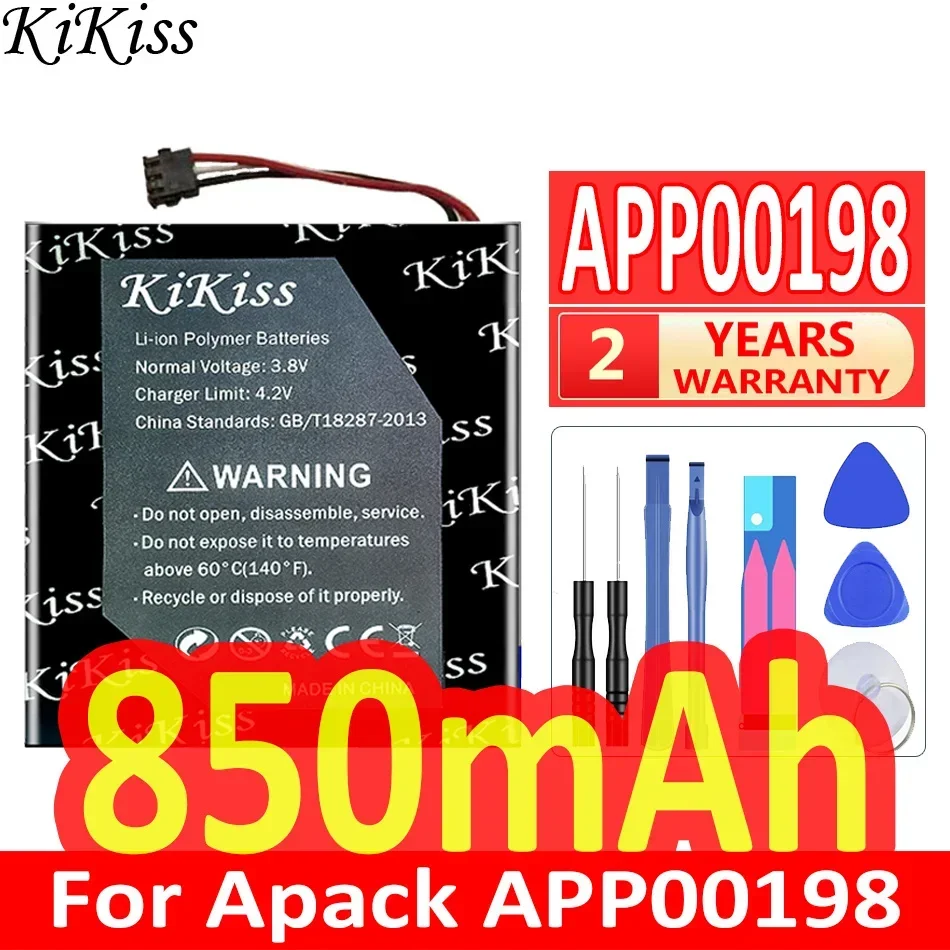 

850mAh KiKiss Powerful Battery APP00198 (daipaixian) For Apack APP00198