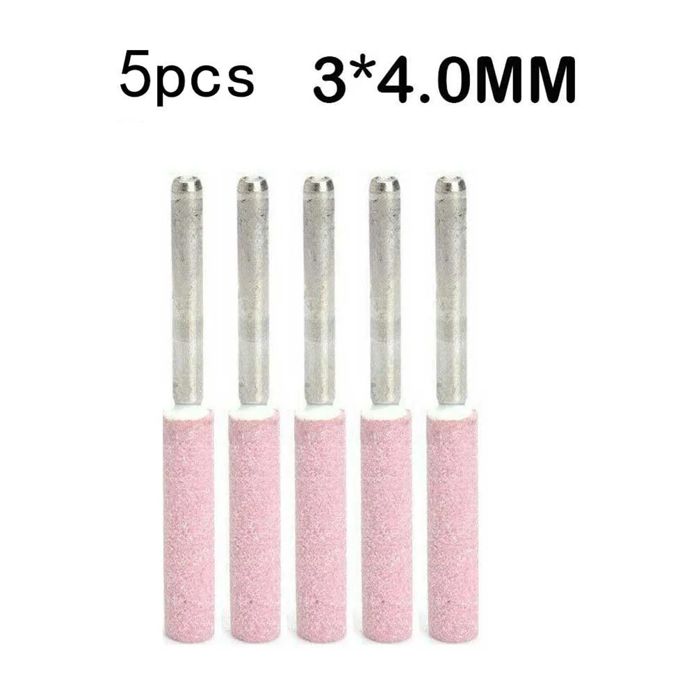 

Rotary Tools Grinding Head 3mm Shank 4.8mm 5Pcs/Set Abrasive Wheel Chain Saw Sharpening Tool Chainsaw Sharpener